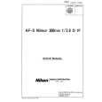 NIKON 300MM F/2.8D II Manual de Servicio
